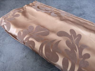 Римська штора Mardom, фактурна тканина коричневий 60х180 см