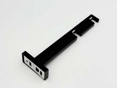 Тримач Скарлайн подвійний довгий 14-21 см чорний