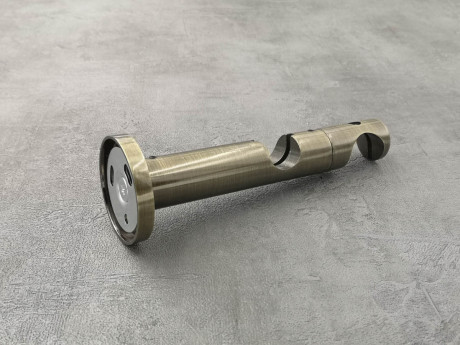 Карниз Quadrum Куля 320 см подвійний Антик універсальний 25/19 мм гладка/імпресійна (кільця з гачками)