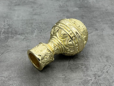 Закінчення Арабеска 25мм золото