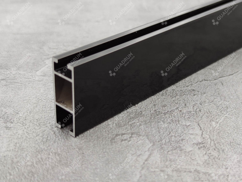 Профіль Скарлайн чорний глянець (нарізний)