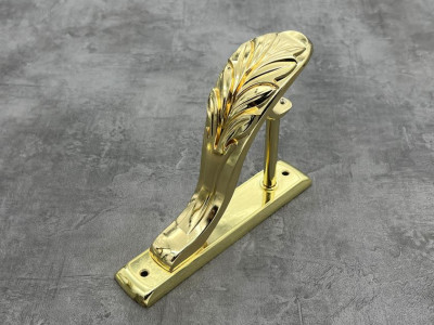 Тримач Ретро одинарний 25мм золото