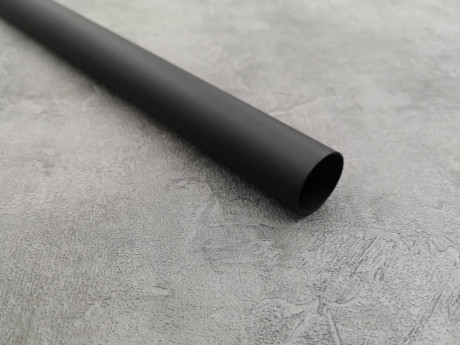 Карниз Quadrum Алюр 160 см одинарний антик/чорний матовий модерн 25 мм гладка (кільця з гачками)