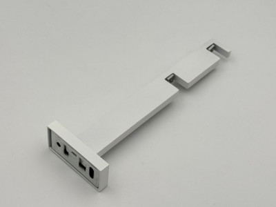 Тримач Скарлайн подвійний довгий 14-21 см білий