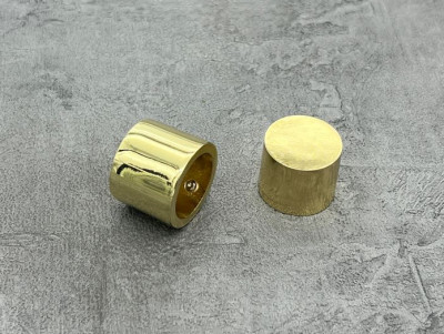 Закінчення Заглушка 25мм золото
